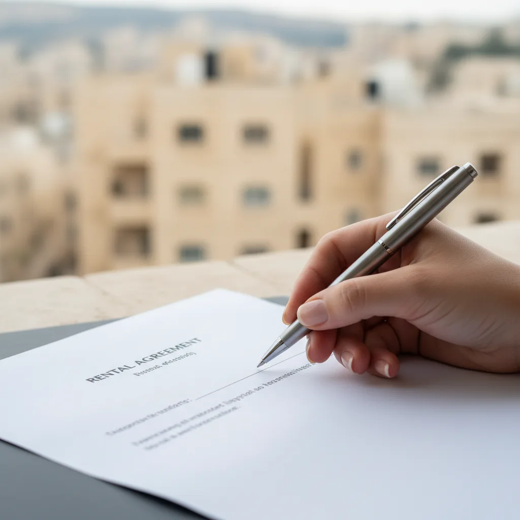 7 نصائح ذهبية قبل توقيع عقد الإيجار في الأردن: دليلك الشامل لمسكن آمن